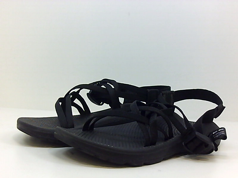 Chaco Womens Zcloud X Open Toe Casual Strappy Sandals, Solid Black ...