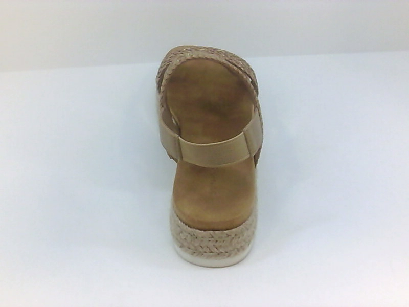 Sun - Stone Women's Shoes Platform Sandals, Tan, Size 8.0 Lpvm | eBay