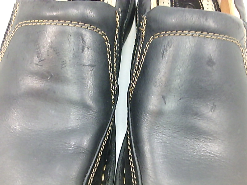 B.O.C Mens Luis Leather Square Toe Slip On Shoes, Black, Size 10.0 7i0o ...
