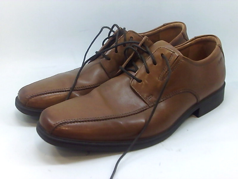 Clarks Mens Tilden Walk Lace Up Casual Oxfords, Tan, Size 10.5 VaOo ...
