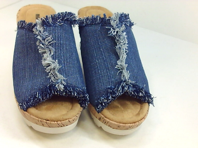 minnetonka denim sandals