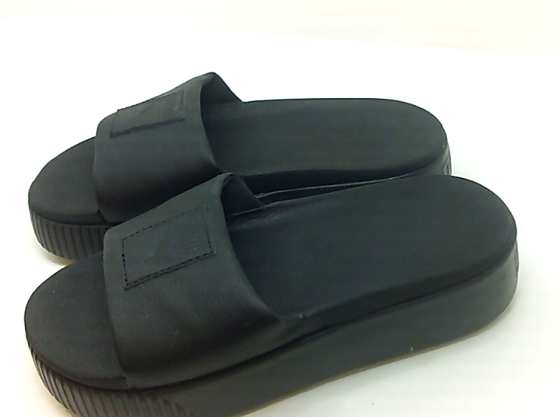 PUMA Womens Platform Slide Casual Sandals Shoes,, Black, Size 6.5 oeLA | eBay
