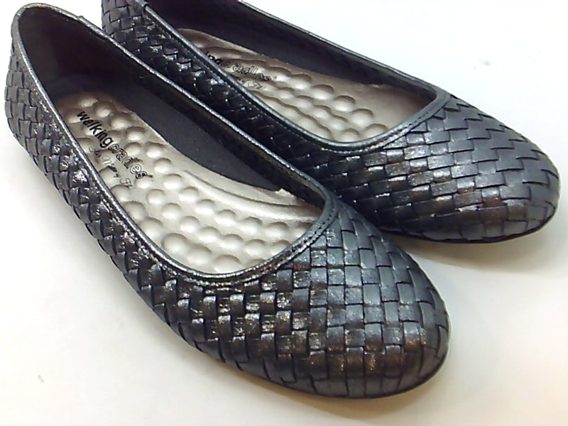 white flats size 9