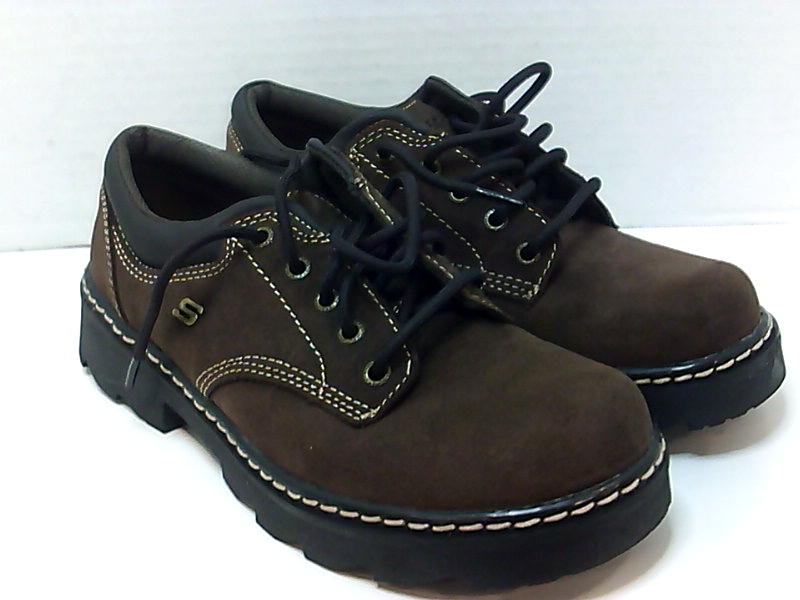 Skechers Womens Mate Cotton Closed Toe Oxfords, Brown, Size 9.0 FRzL | eBay