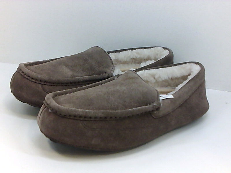 amazon essentials men's leather moccasin slipper