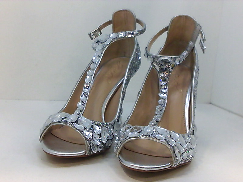 conroy metallic glitter evening shoe