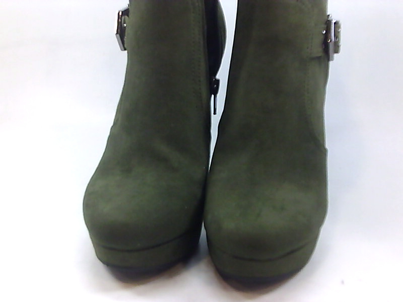 GUESS G Dalli2 Platform Ankle Boots, Dark Green, Dark Green, Size 8.0 ...