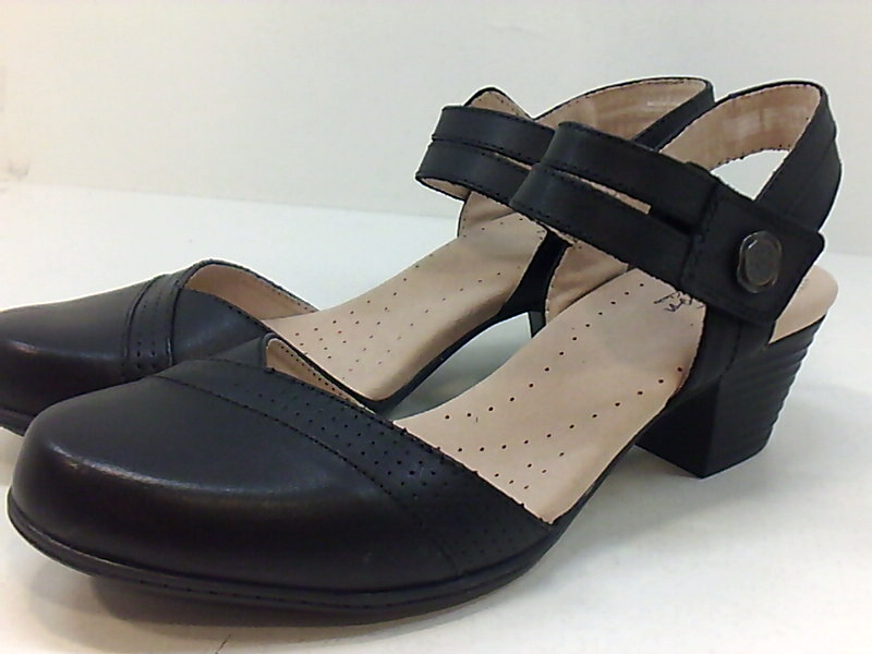 clarks leather soft footbed