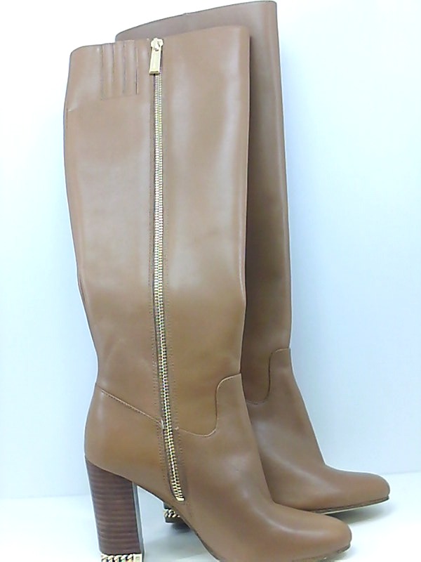 michael kors walker leather boot oxblood