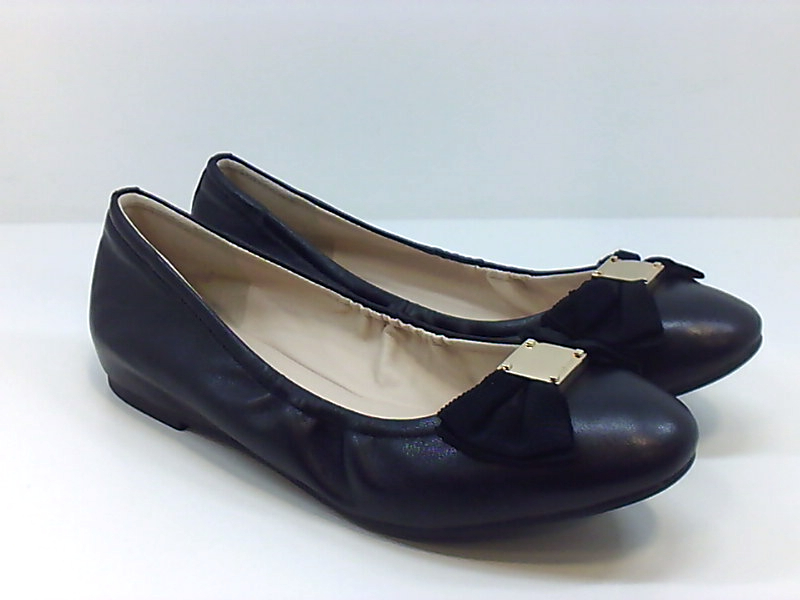 Cole Haan Womens Tali Soft Bow Closed Toe Ballet Flats, Black, Size 9.0 ...