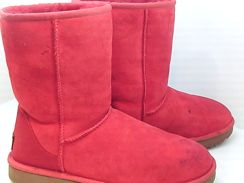 ugg classic heritage bow red