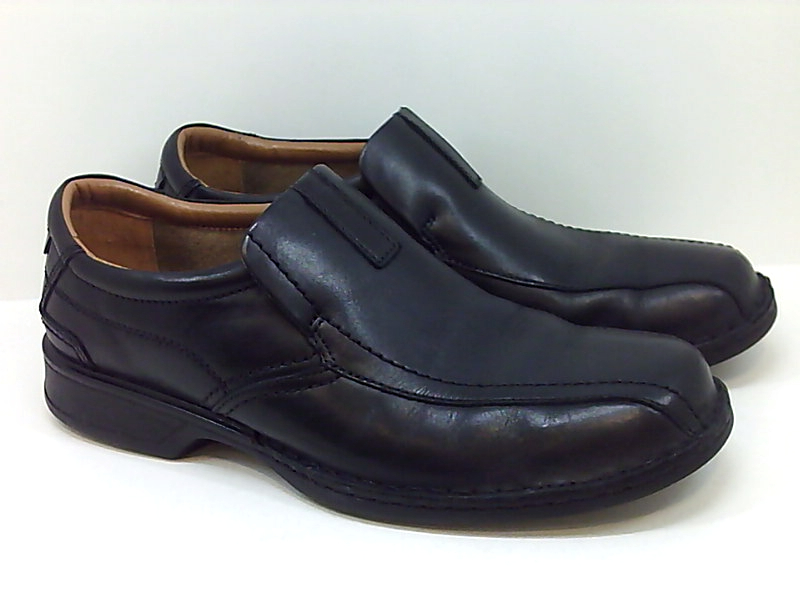 Clarks Mens Escalade Step Leather Closed Toe Penny, Black Leather, Size ...
