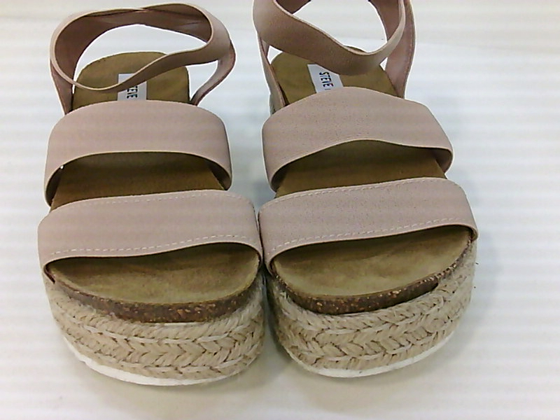 steve madden kimmie blush flatform espadrille sandals