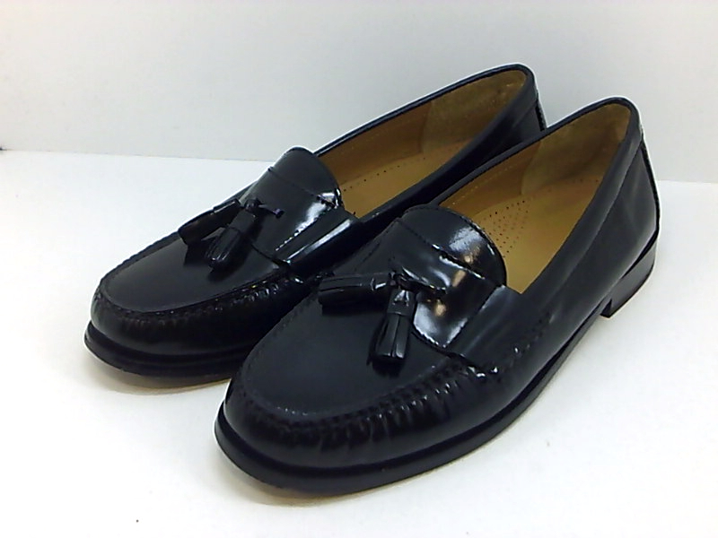 Cole Haan Mens Pinch Tassel Closed Toe Penny Loafer, Black, Size 10.5 ...