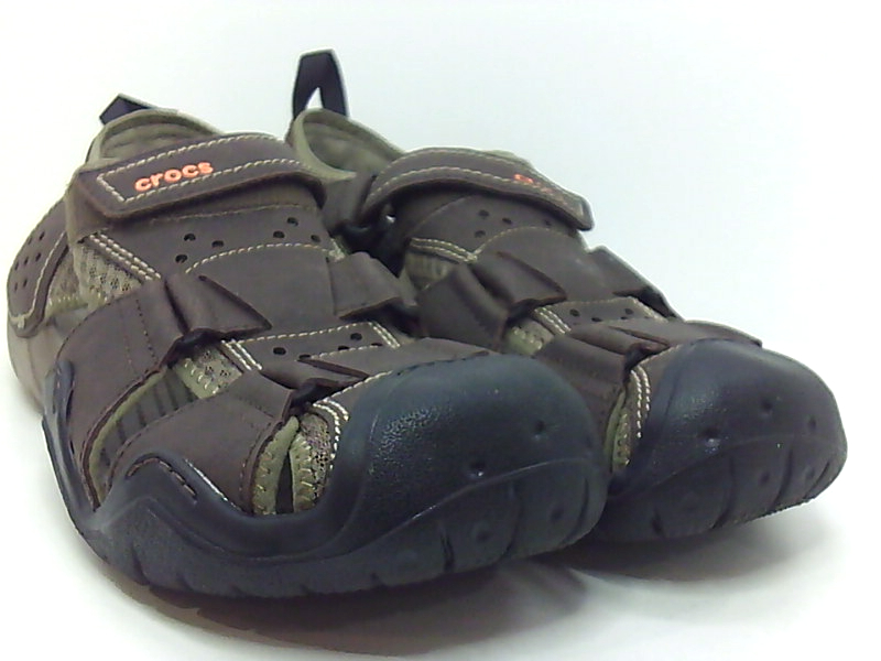crocs men's swiftwater leather