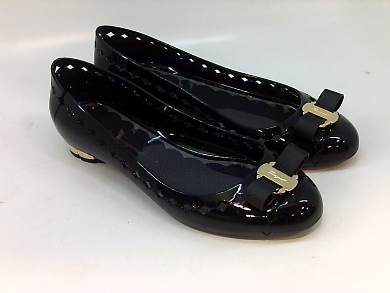 salvatore ferragamo vara bow jelly ballet flats
