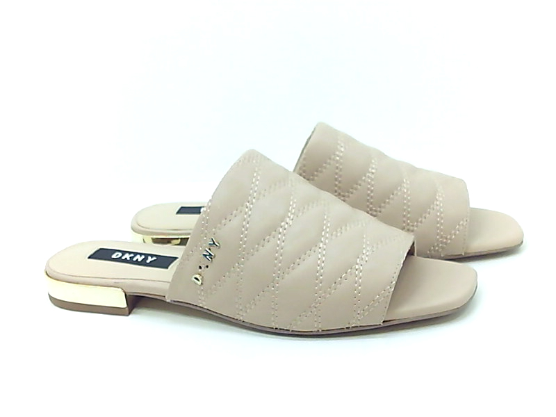 leather open toe mules