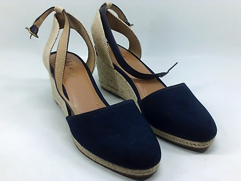 Style & Co. Womens Mailena Closed Toe Casual Platform Sandals, Navy MC ...