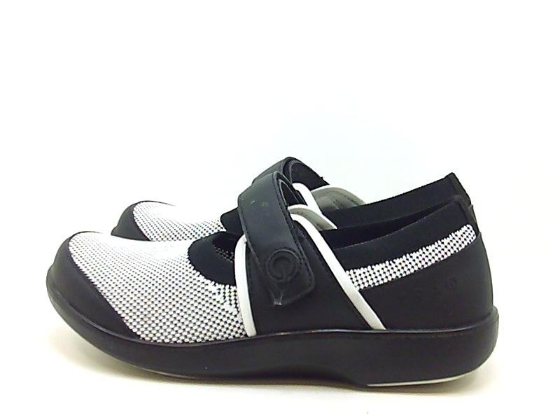 Alegria TRAQ Women�s Qutie Shoe, Black White, Size 7.0