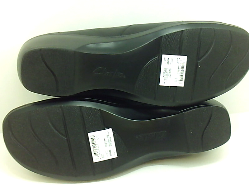 clarks women's may marigold casual shoes black 10m