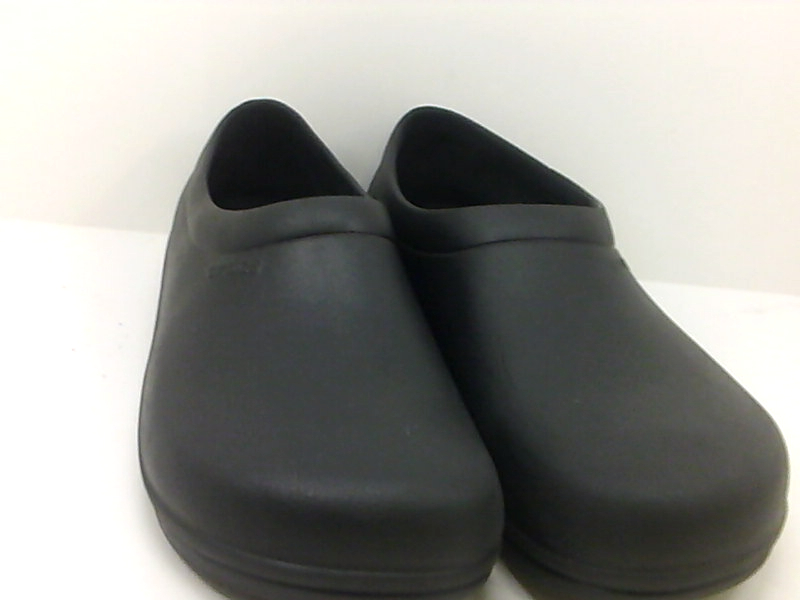 Crocs Womens On The Clock Closed Toe Clogs, Black, Size 13.0 69ge | eBay