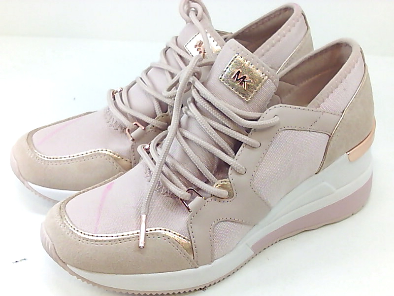 Michael Michael Kors Pink Liv Trainer Fashion Sneakers