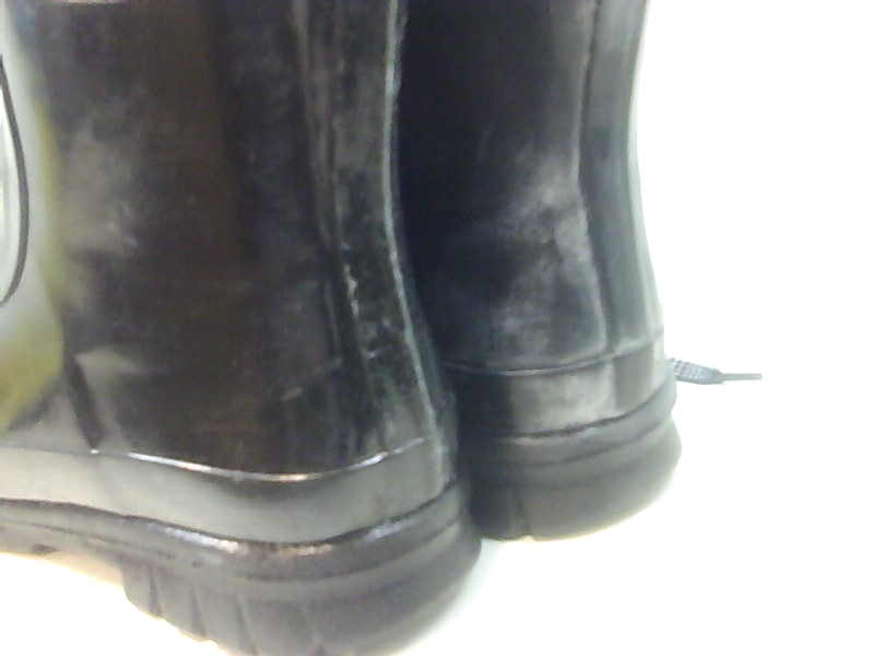 Charter Club Womens Traynor Closed Toe Ankle Rainboots Black Size 