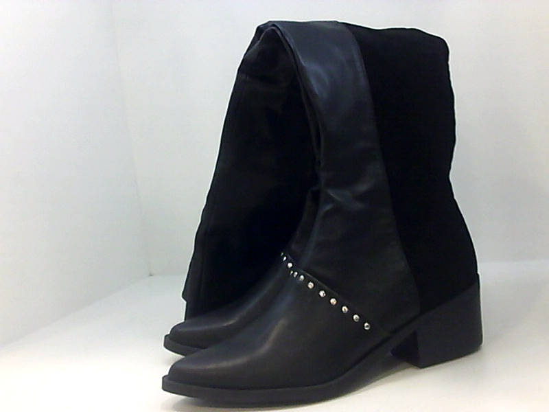 satin over knee boots