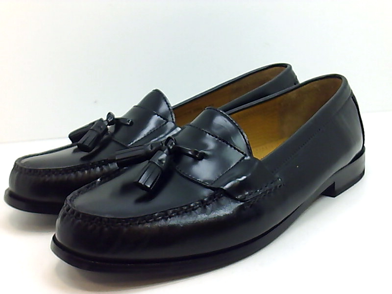 Cole Haan Mens Pinch Tassel Closed Toe Penny Loafer, Black, Size 12.0 ...