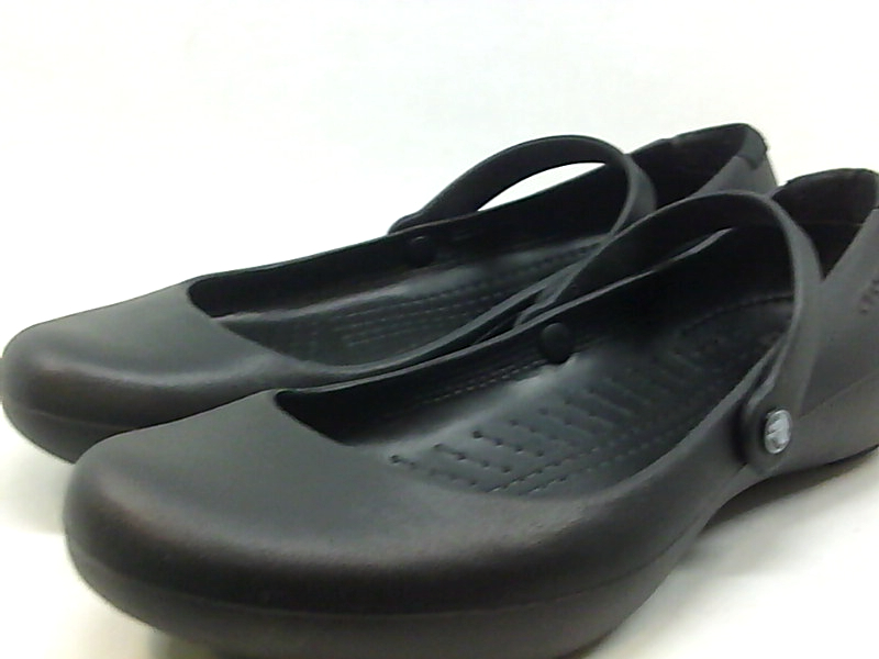 crocs closed toe flats