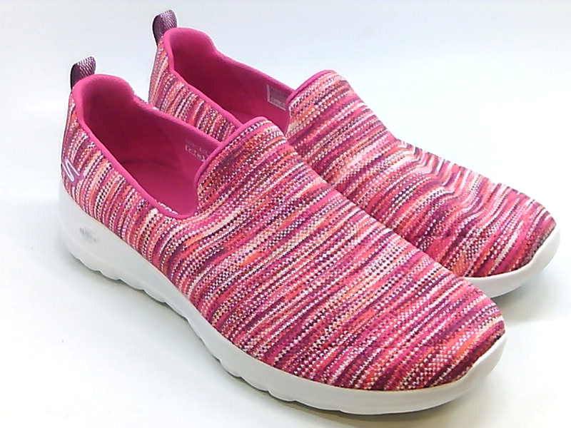 Skechers Women's Go Walk Joy-15615 Sneaker, Pink/Multi, Size 8.5 KQE5 ...