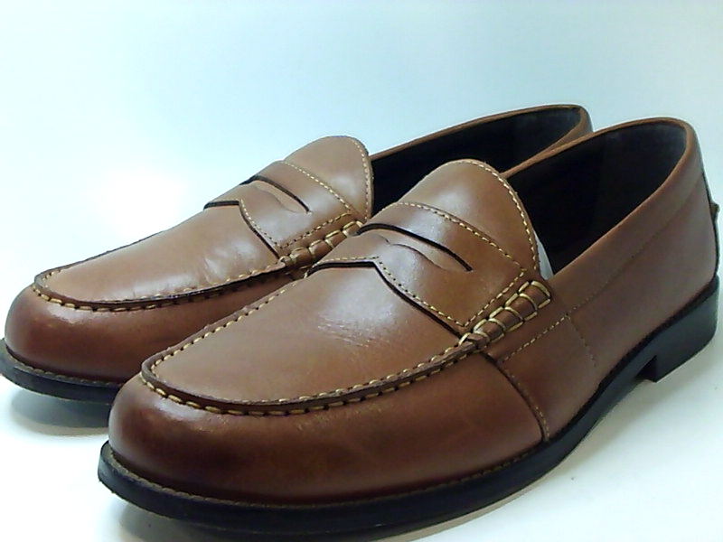 Nunn Bush Men's NOAH Penny loafer slip-on Leather Cognac Shoes 84691-221