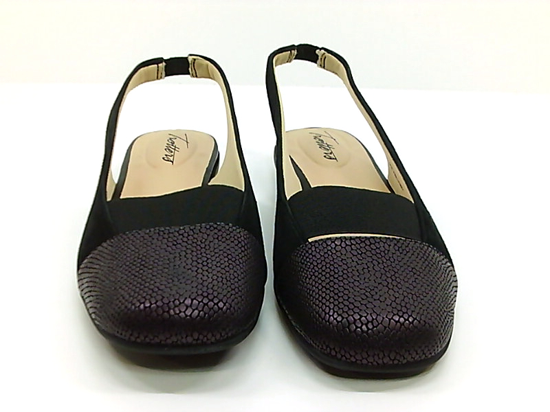 brown slingbacks