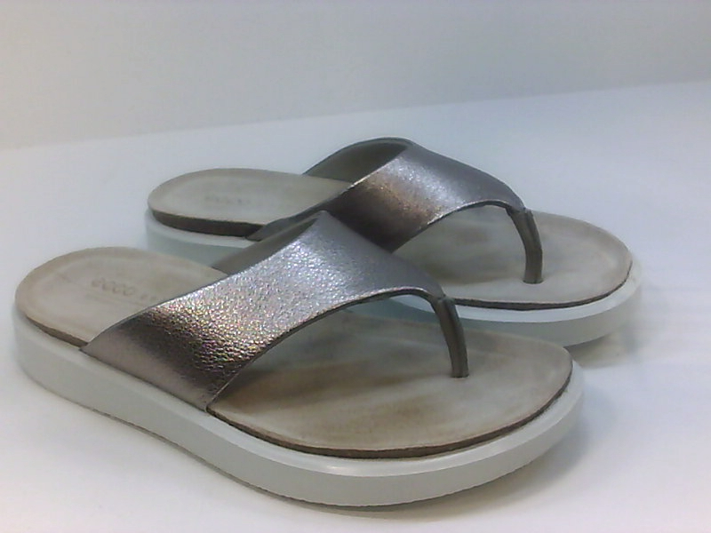 ECCO Women's Corksphere Thong Flip-Flop, Warm Grey, Size 6.0 OsXj | eBay