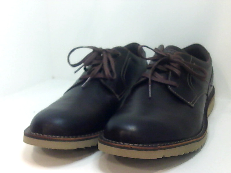 Rockport Men�s Cabot Plain Toe Shoe, Beeswax Leather, Size