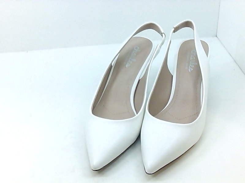 charles david white pumps