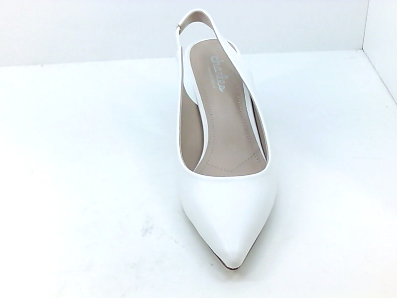 Charles by Charles David Women's Shoes Heels & Pumps, White, Size 7.0 ...