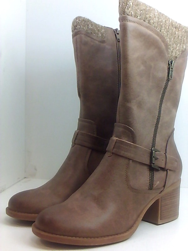 bear trap mid calf boots