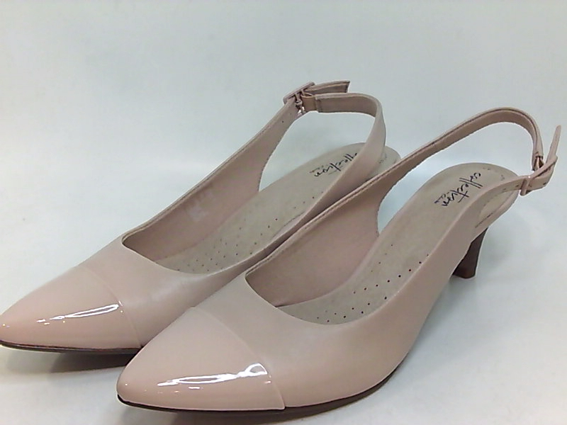 clarks pumps rose