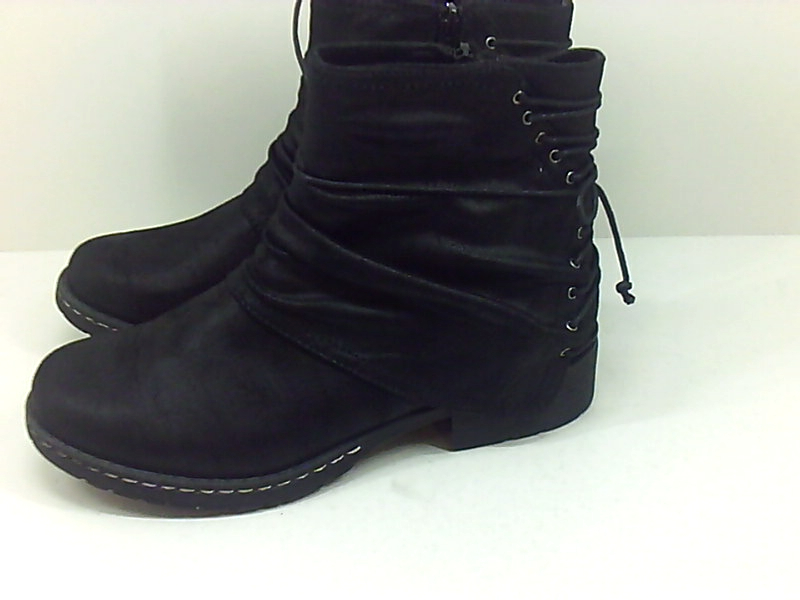 Very G Womens Bruno Faux Suede Booties Ankle Boots, Black, Size 8.5 ...