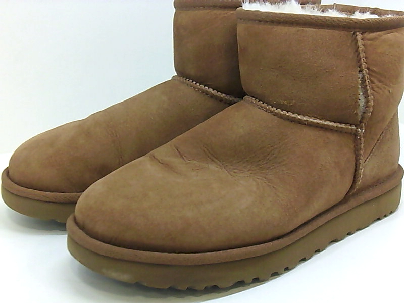 chestnut classic mini leather boot