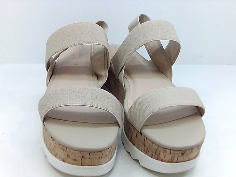 Madden Girl Womens Simonee Open Toe Casual Platform Sandals, Tan, Size ...