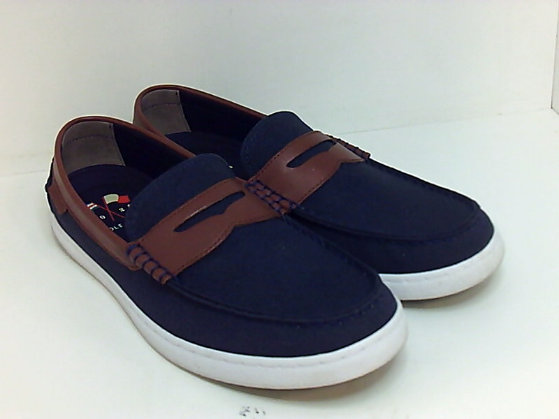cole haan nantucket loafer blue