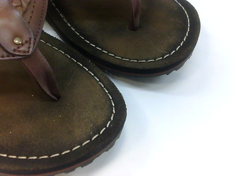 Clarks Women's Fenner Nerice Flip Flop, Honey Synthetic, Size 9.0 RwPk | eBay