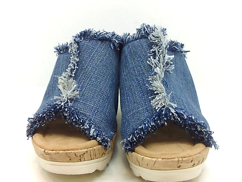 minnetonka denim sandals