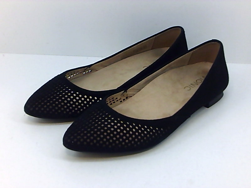 vionic gem posey suede perforated flats