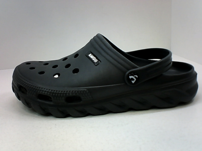 Amoji Men's Shoes dz6oew Mules & Clogs, Dark Grey, Size DYSP | eBay