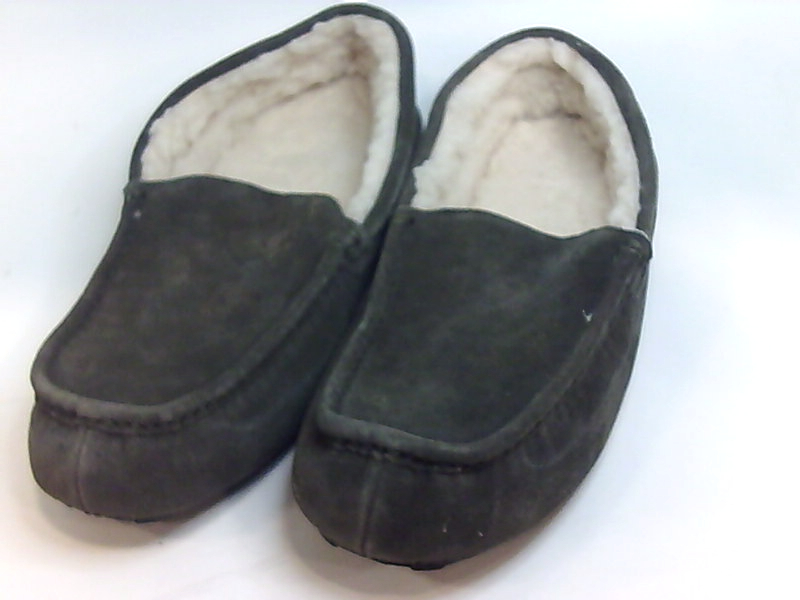 amazon essentials men's leather moccasin slipper