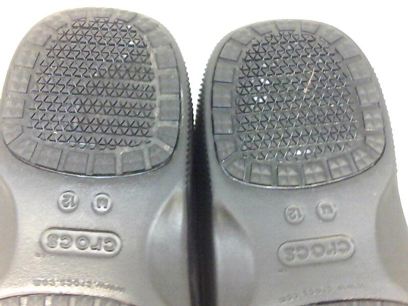 crocs on the clock on feet