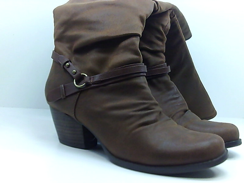 bare traps womens rizzo block heel booties